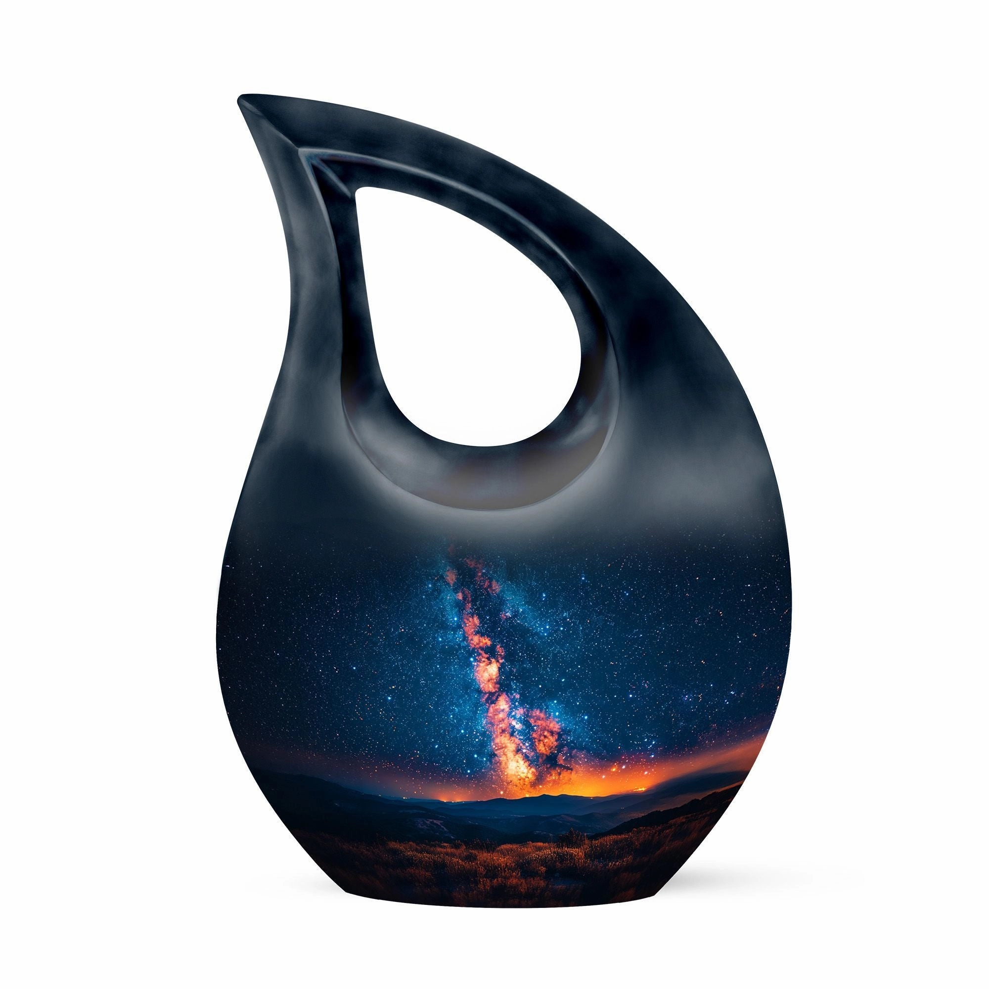 Galaxy Urn : Container For Adult Human Ashes Remains