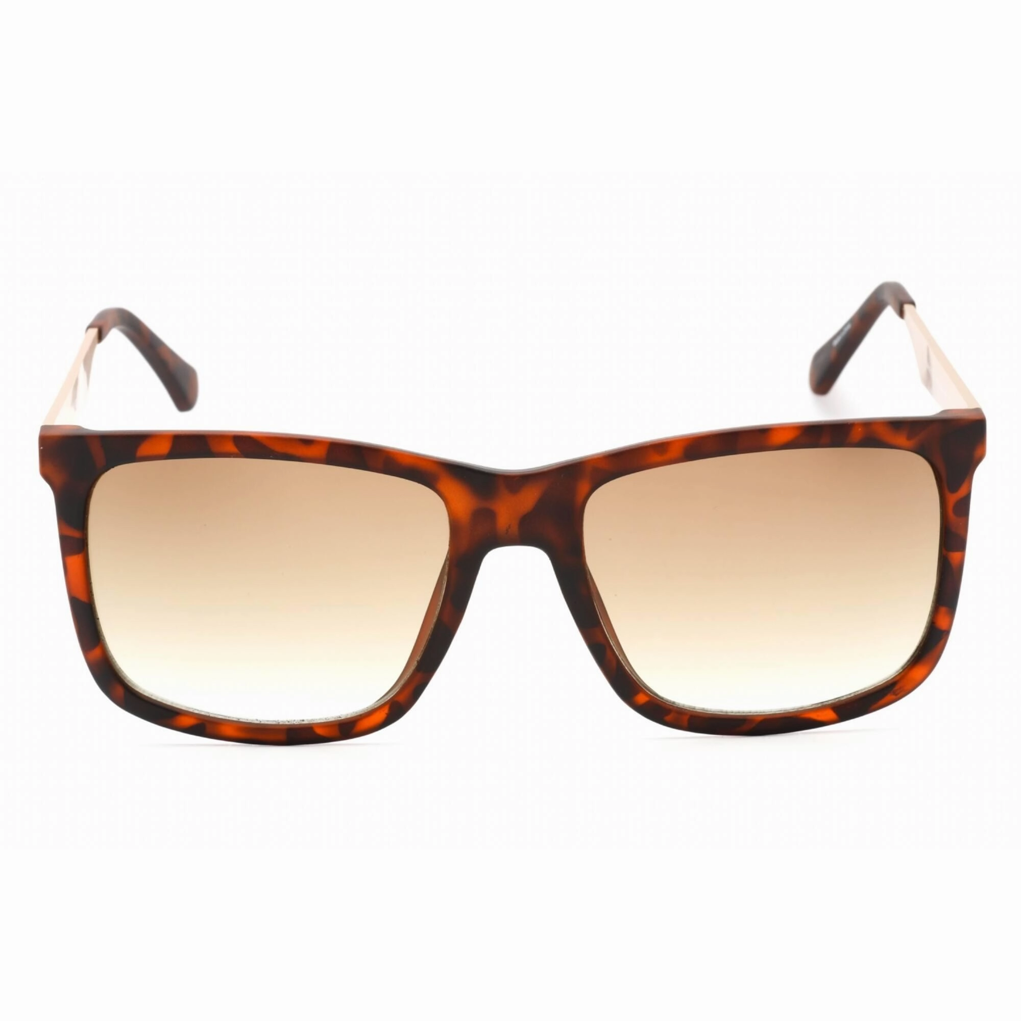 Guess Factory Men's Sunglasses - Dark Havana Frame Gradient Brown Lens | GF0171 52F