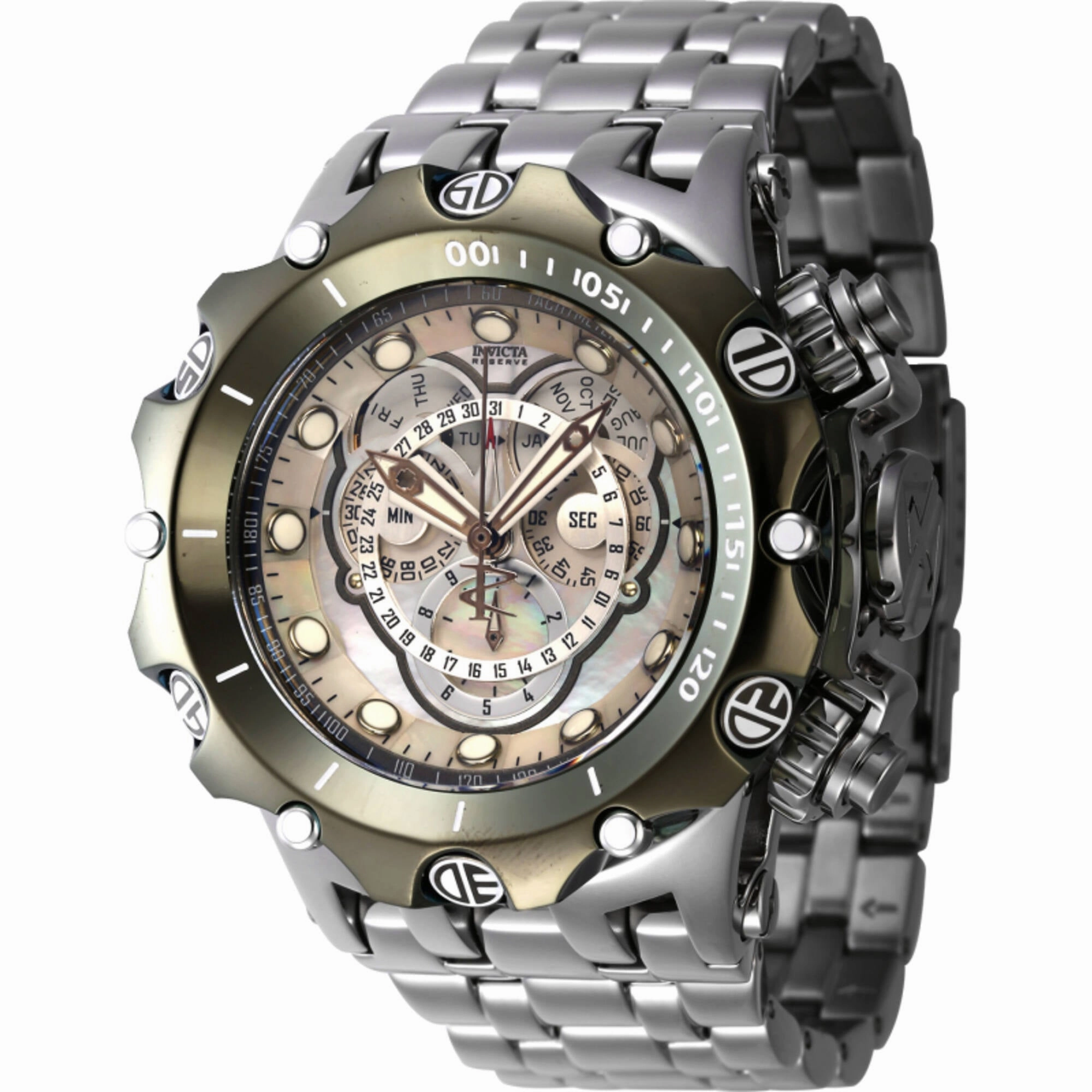 Invicta Men's Dive Watch - Specialty Quartz Silver Stainless Steel Bracelet | 45612