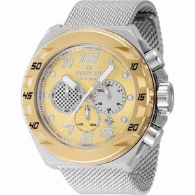 Invicta Men's Watch - Invicta Racing Quartz Chronograph Silver Steel Bracelet | 47204