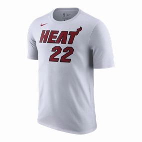 Jimmy Butler Association White Name & Number Tee
