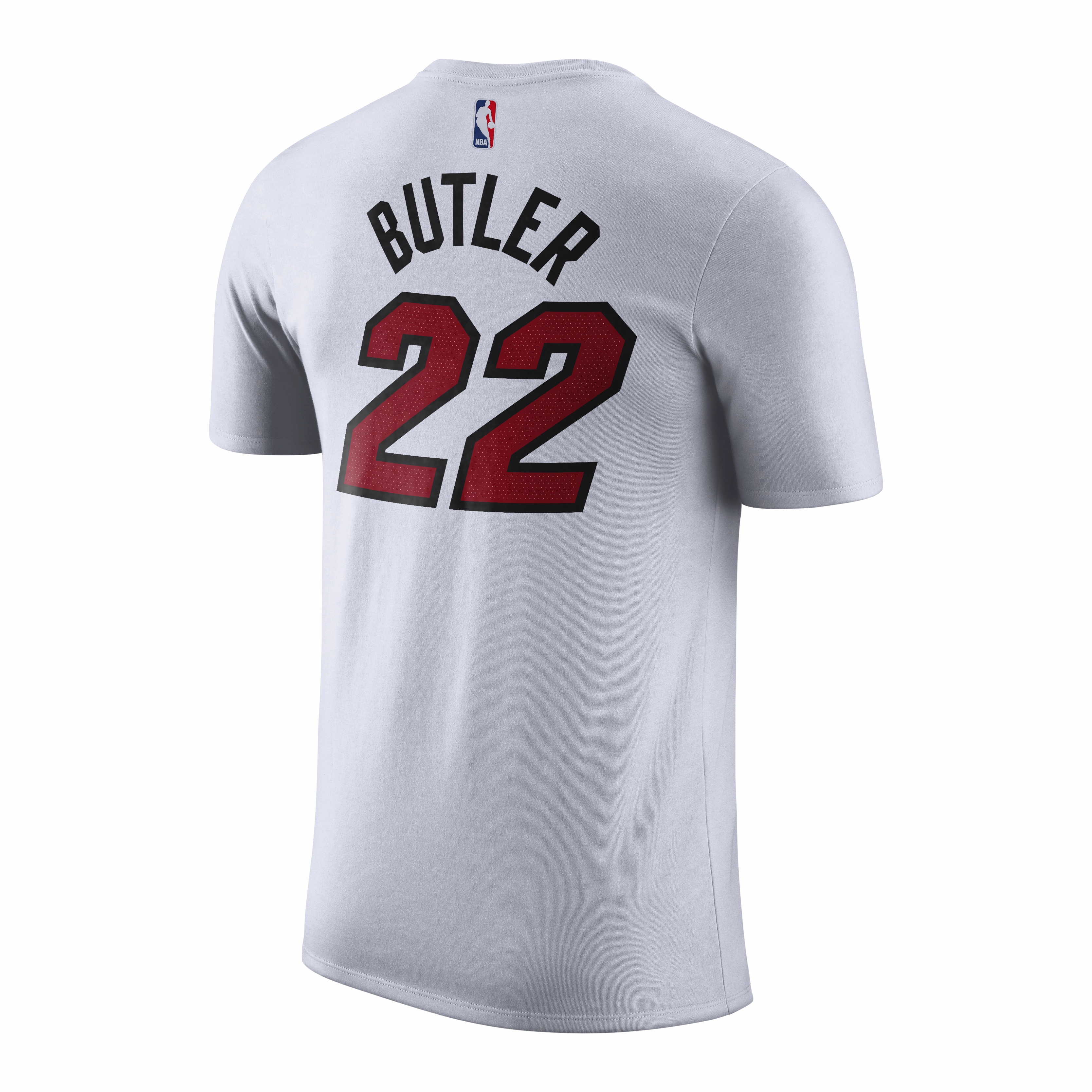 Jimmy Butler Association White Name & Number Tee