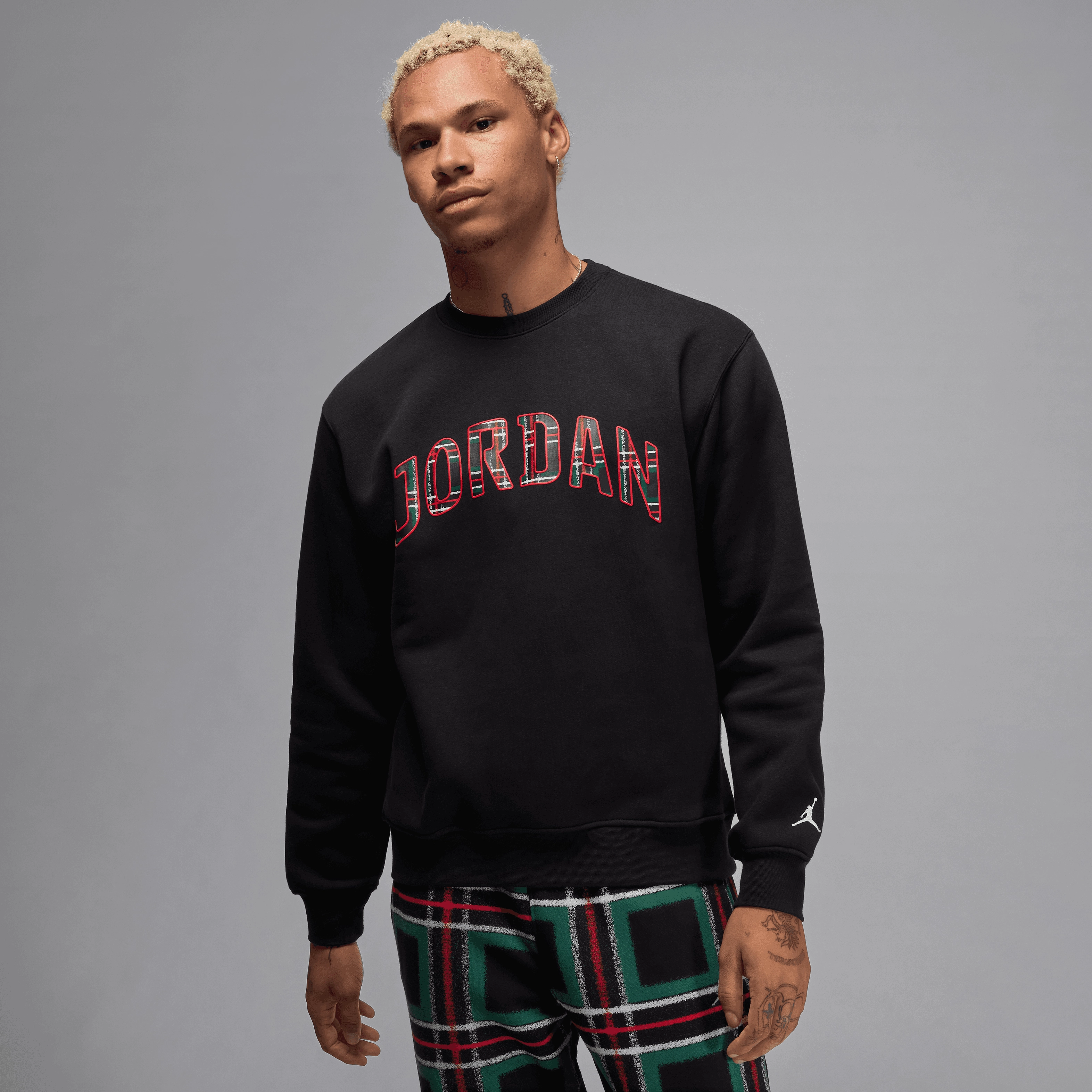 Jordan Essentials Men's Fleece Crew-Neck Sweatshirt