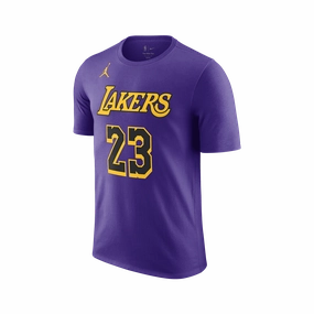 Jordan NBA LeBron James Los Angeles Lakers Statement Edition Player Tee
