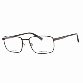 Liz Claiborne Men's Eyeglasses - Dark Brown Metal Rectangular Frame | CB 249 0R0Z 00