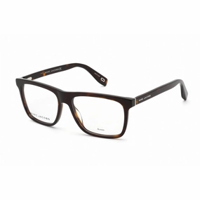 Marc Jacobs Men's Eyeglasses - Dark Havana Plastic Rectangular | Marc 342 0086 00