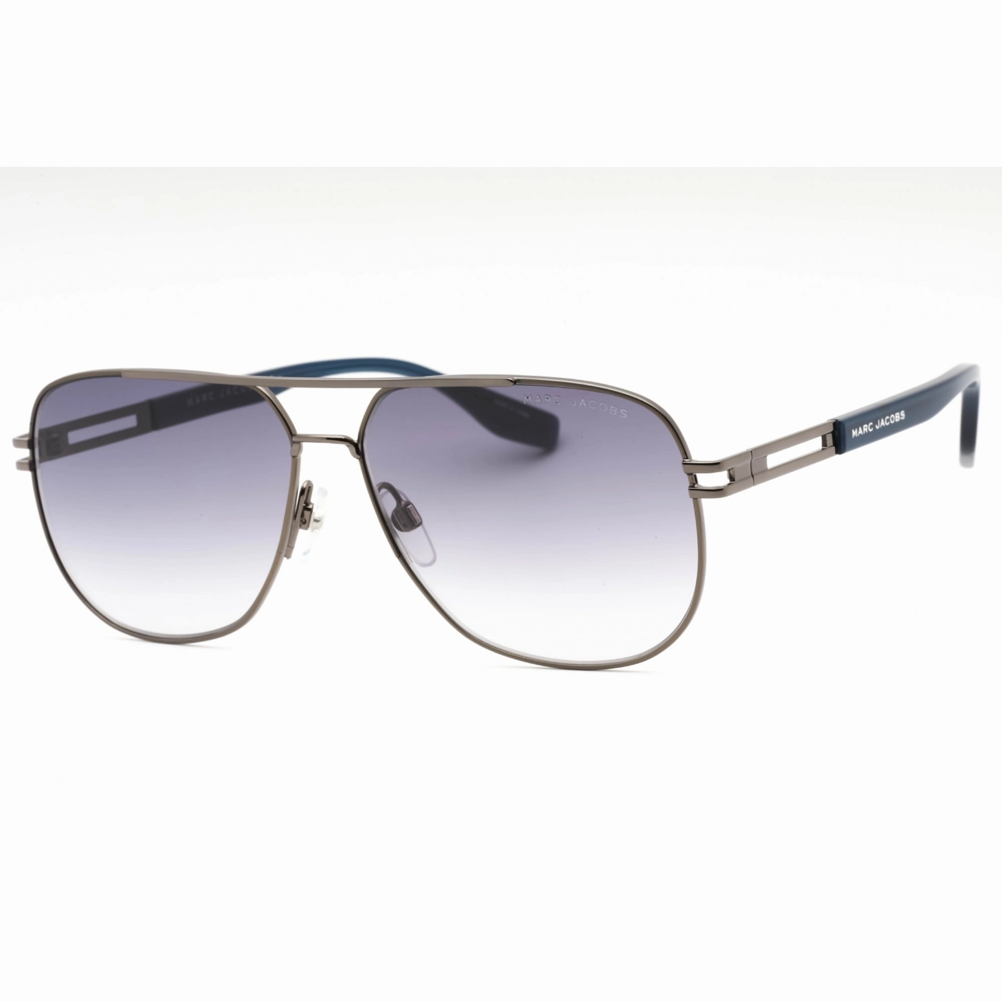 Marc Jacobs Men's Sunglasses - Dark Ruthenium Metal Aviator Frame | MARC 633/S 0KJ1 9O