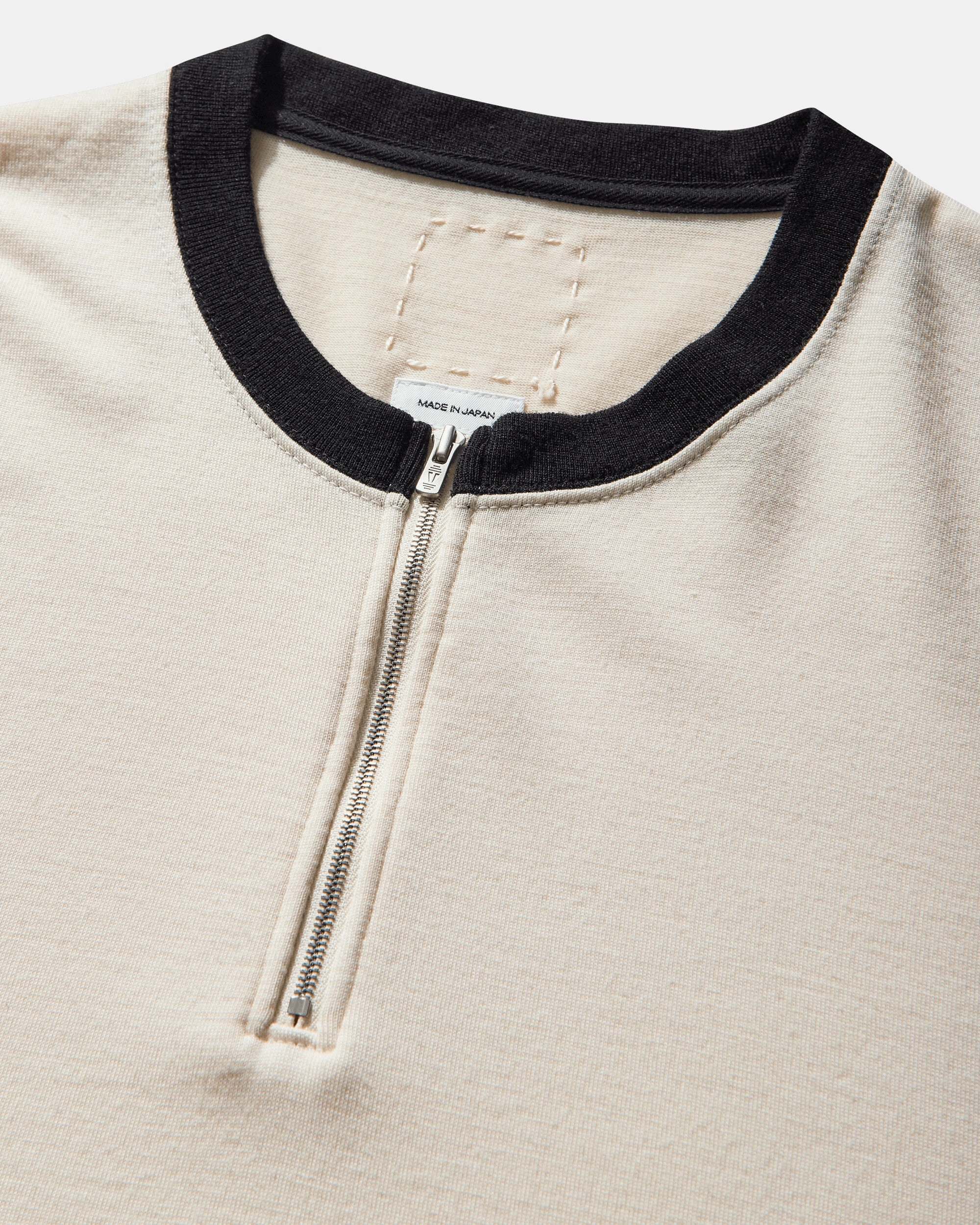 Men's Merckx CB Zip Sweater (Superfine) Off White