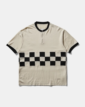 Men's Merckx CB Zip Sweater (Superfine) Off White