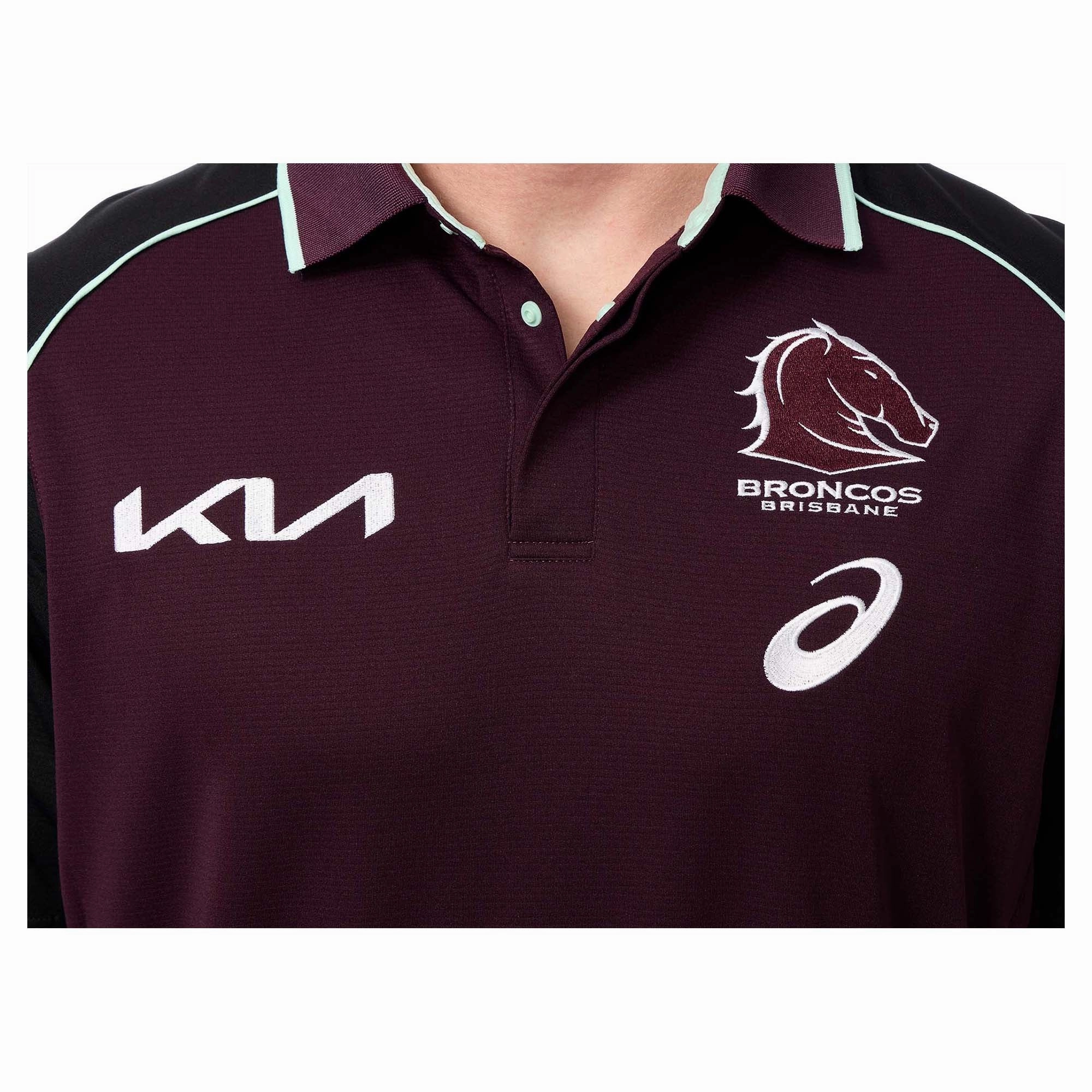 Men's NRL Brisbane Broncos 2025 Training Polo