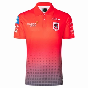 Men's NRL St. George Illawarra Dragons 2025 Media Polo