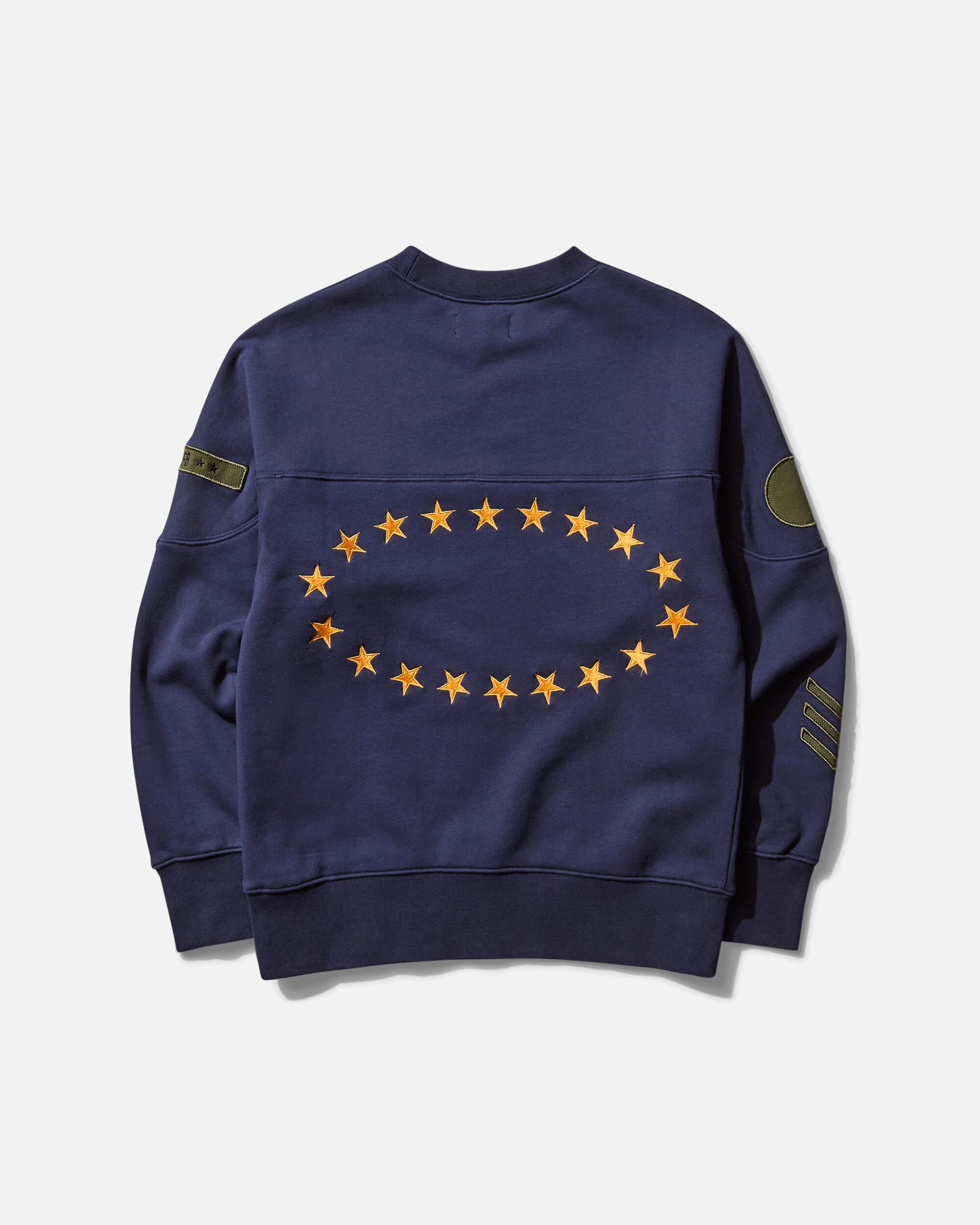 Men's Patched Sweatshirt Navy