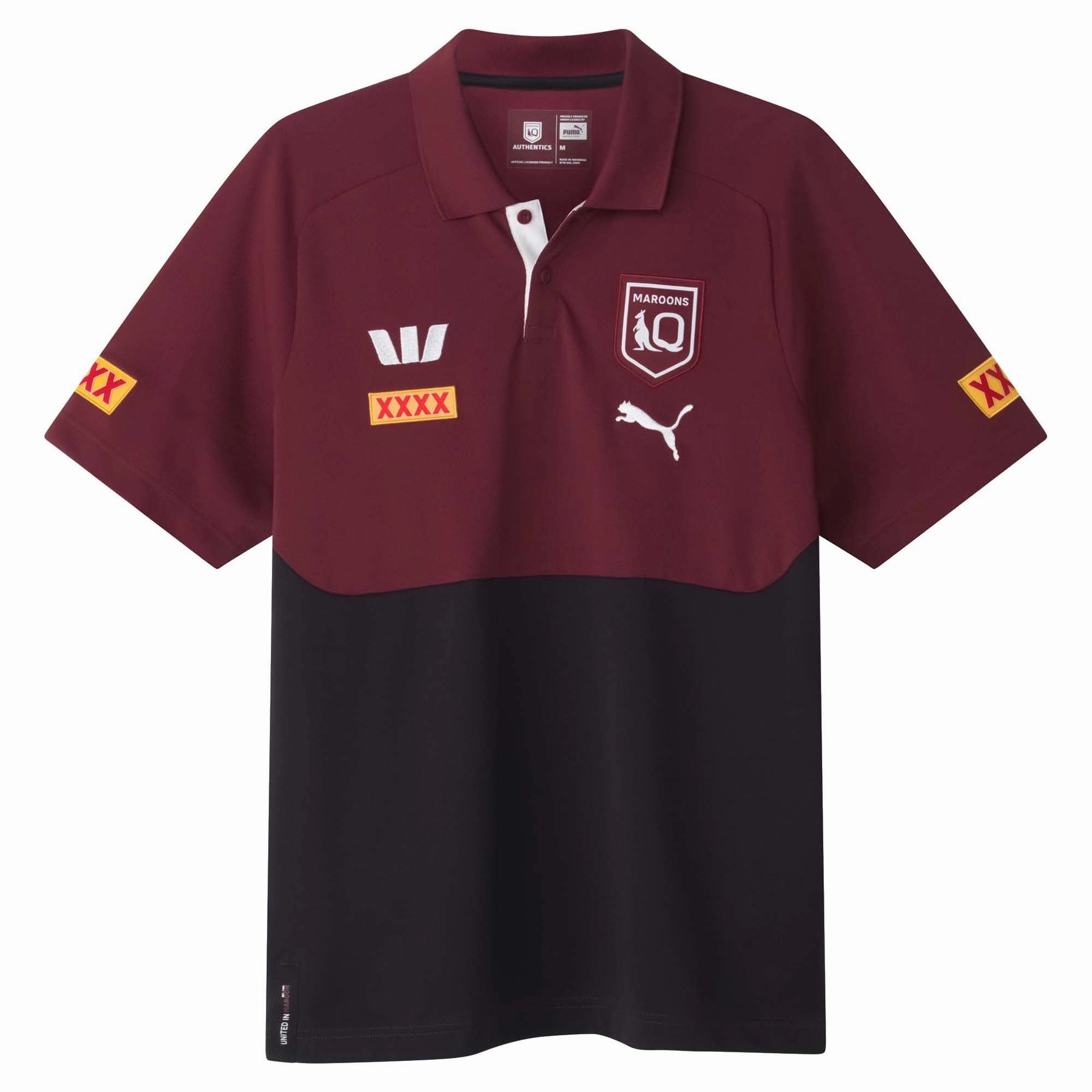 Men's State Of Origin Queensland Maroons 2025 Team Polo