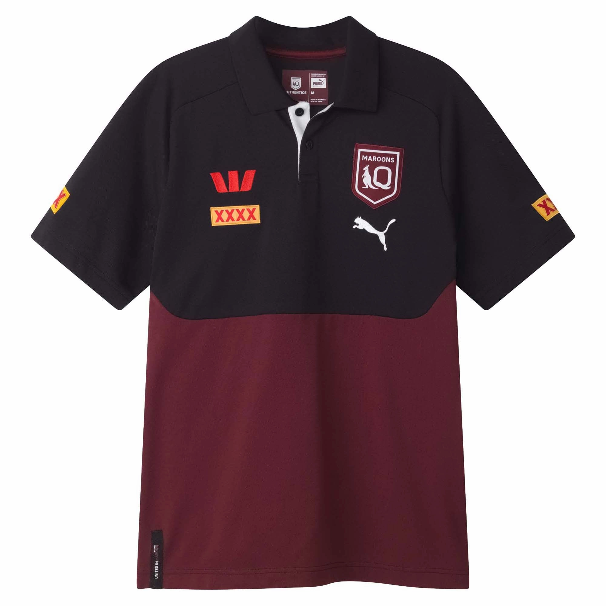 Men's State Of Origin Queensland Maroons 2025 Team Polo