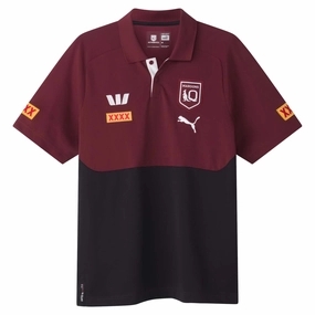 Men's State Of Origin Queensland Maroons 2025 Team Polo