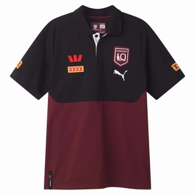 Men's State Of Origin Queensland Maroons 2025 Team Polo