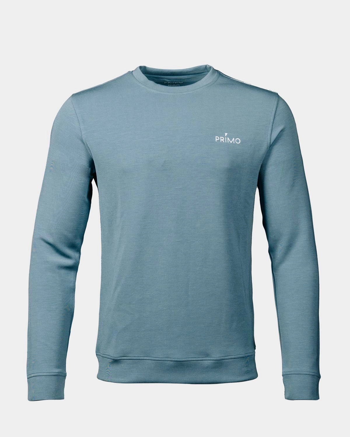 Men's Stone Blue Golf Crew Neck
