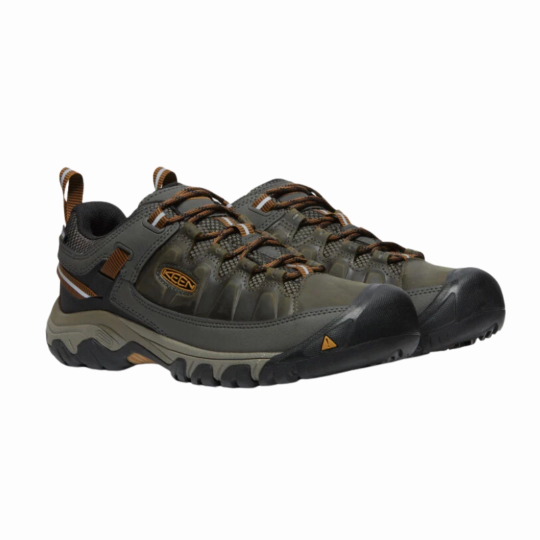 Men's Targhee III Waterproof - Black Olive/Golden Brown (Regular Width)