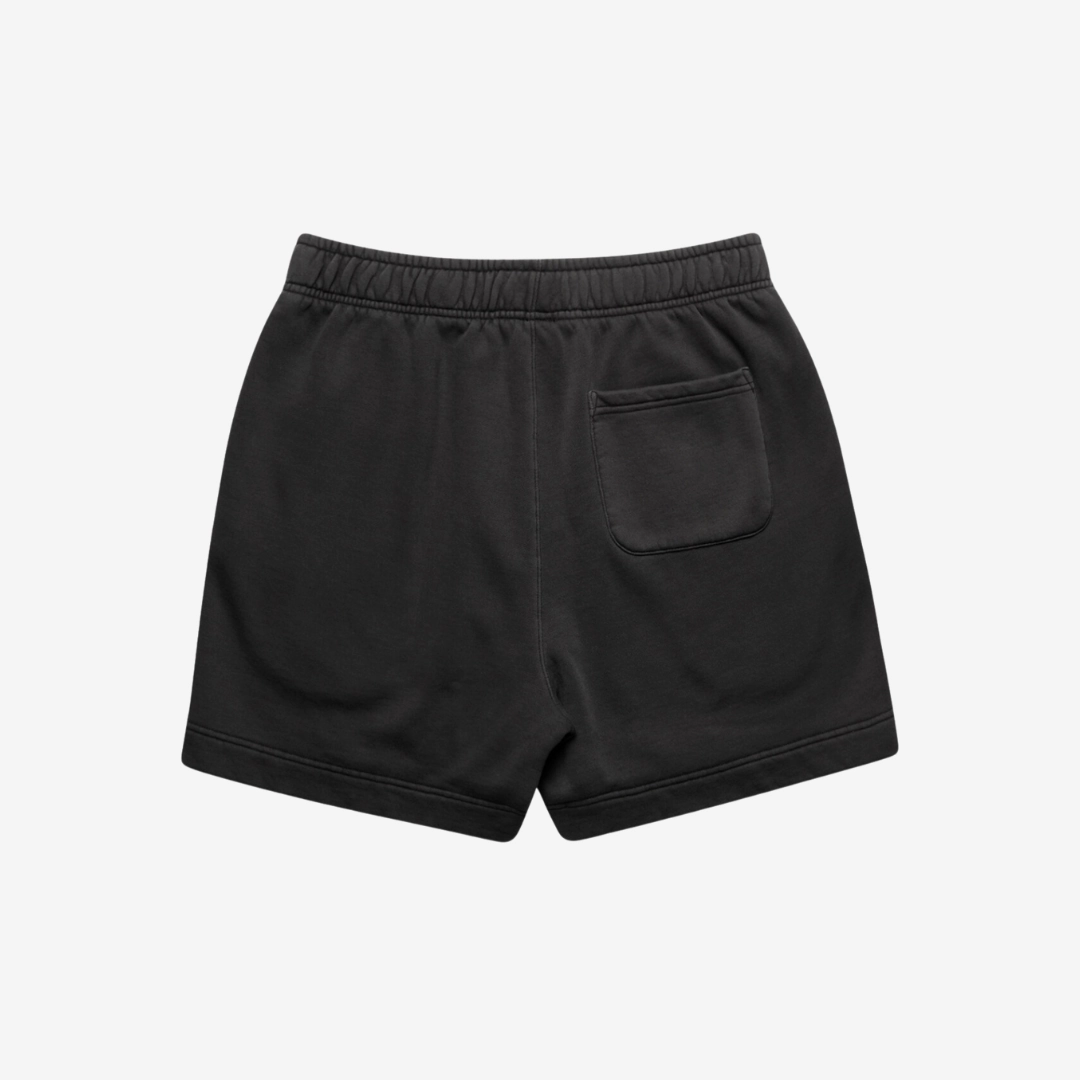 mens premiumgoods. faded sweat shorts crest (graphite)