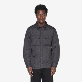Military Down Shirt Black