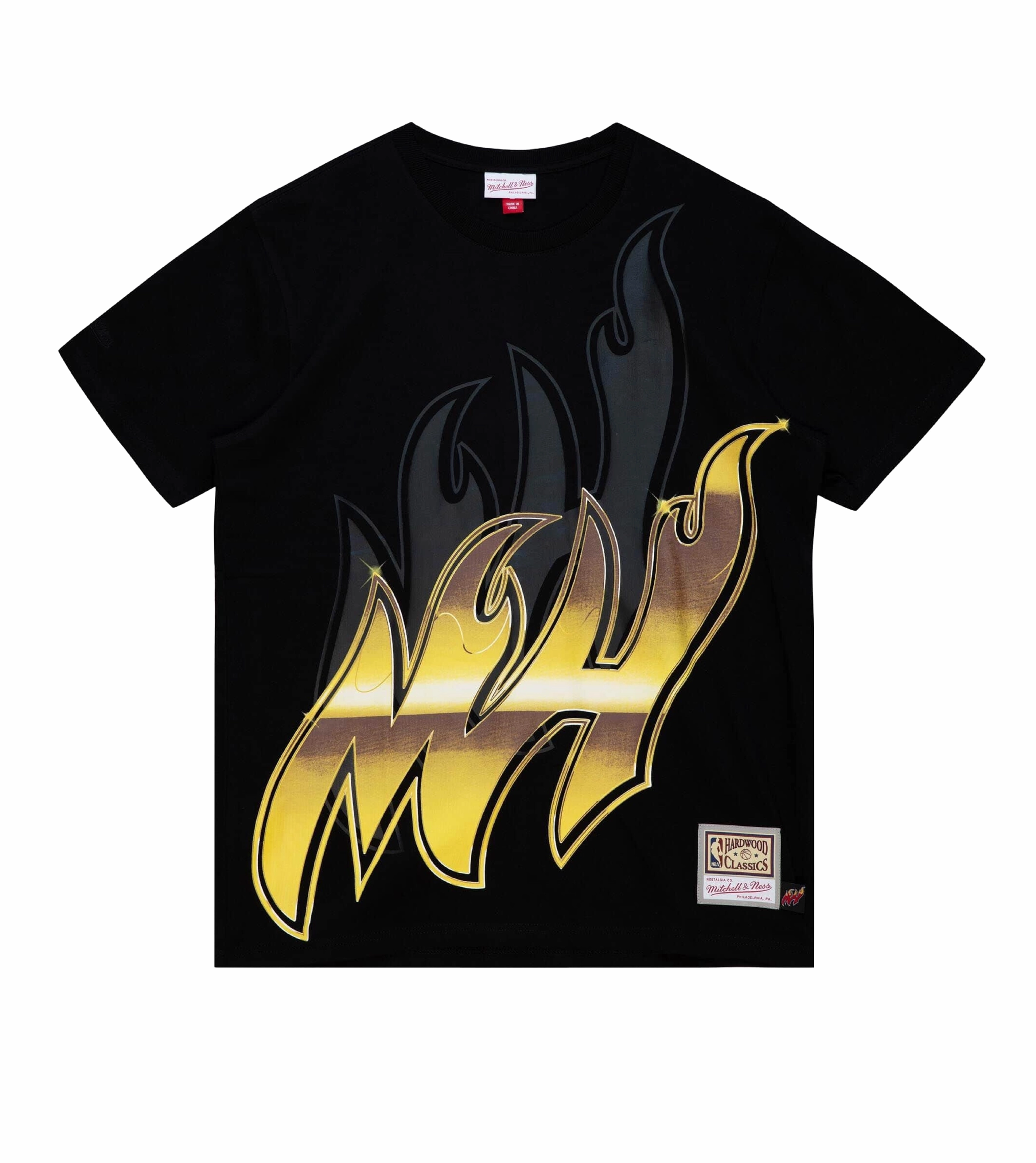 Mitchell and Ness Miami HEAT Big Face Tee
