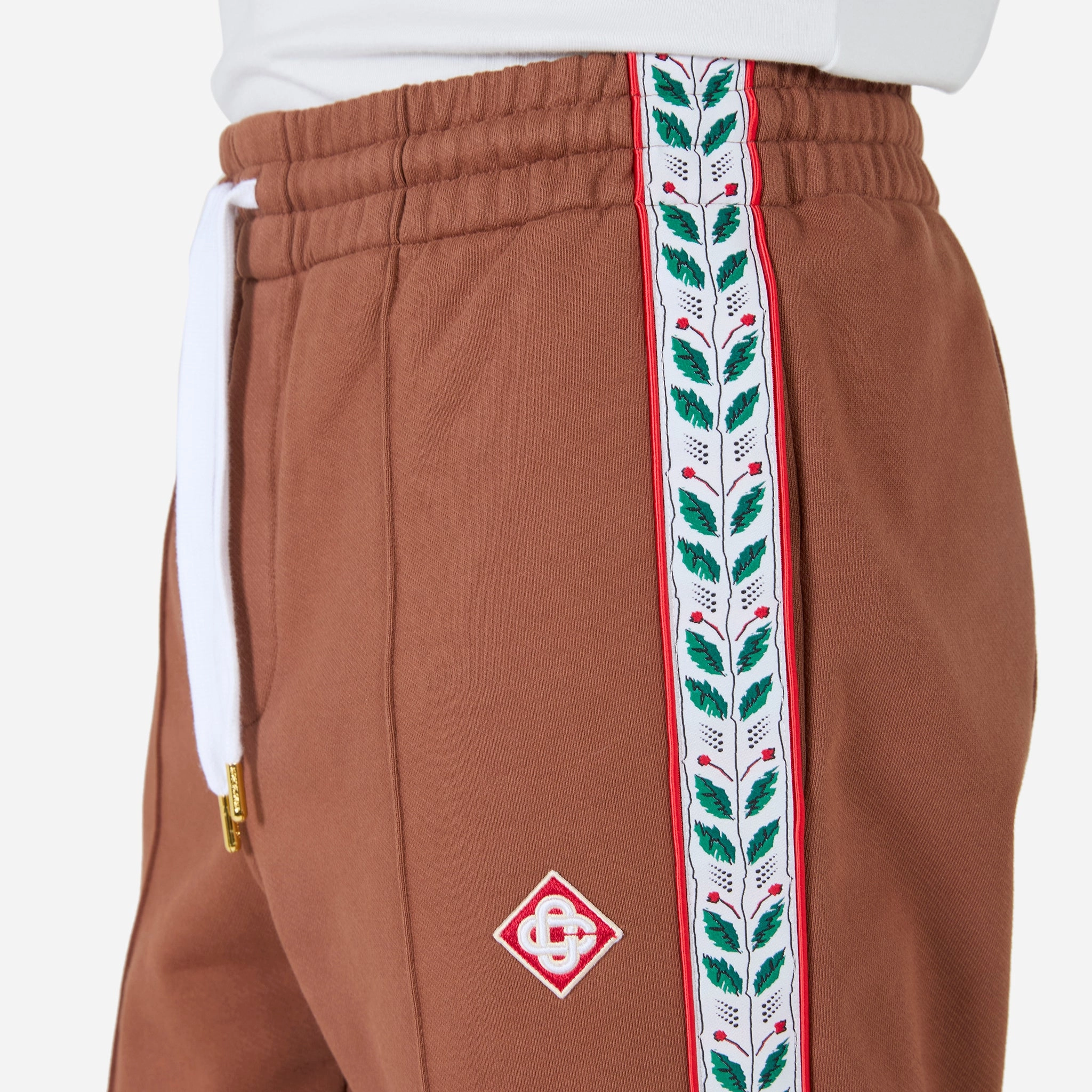 Motosport Laurel Tape Jogger Brown