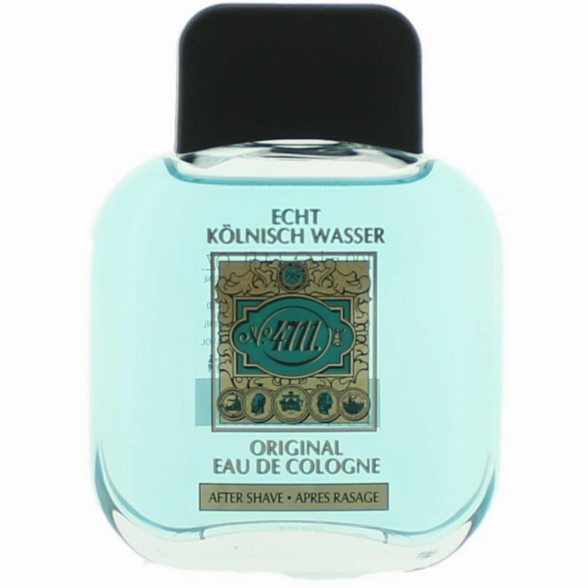 Muelhens Men's After Shave Splash - 4711 Unboxed Refined, Fruity Fragrance, 3.4 oz