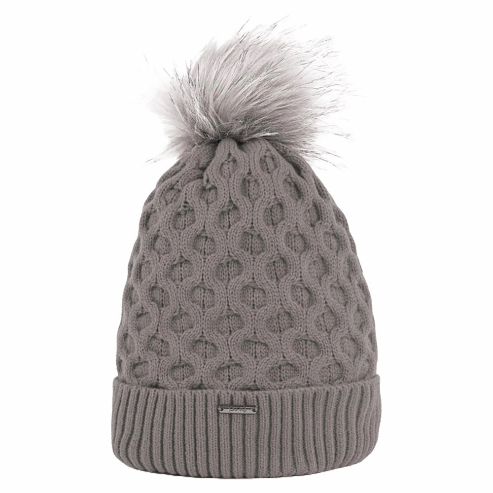 PING Classic Knit 214 Golf Beanie Silver Marl - 24 Women