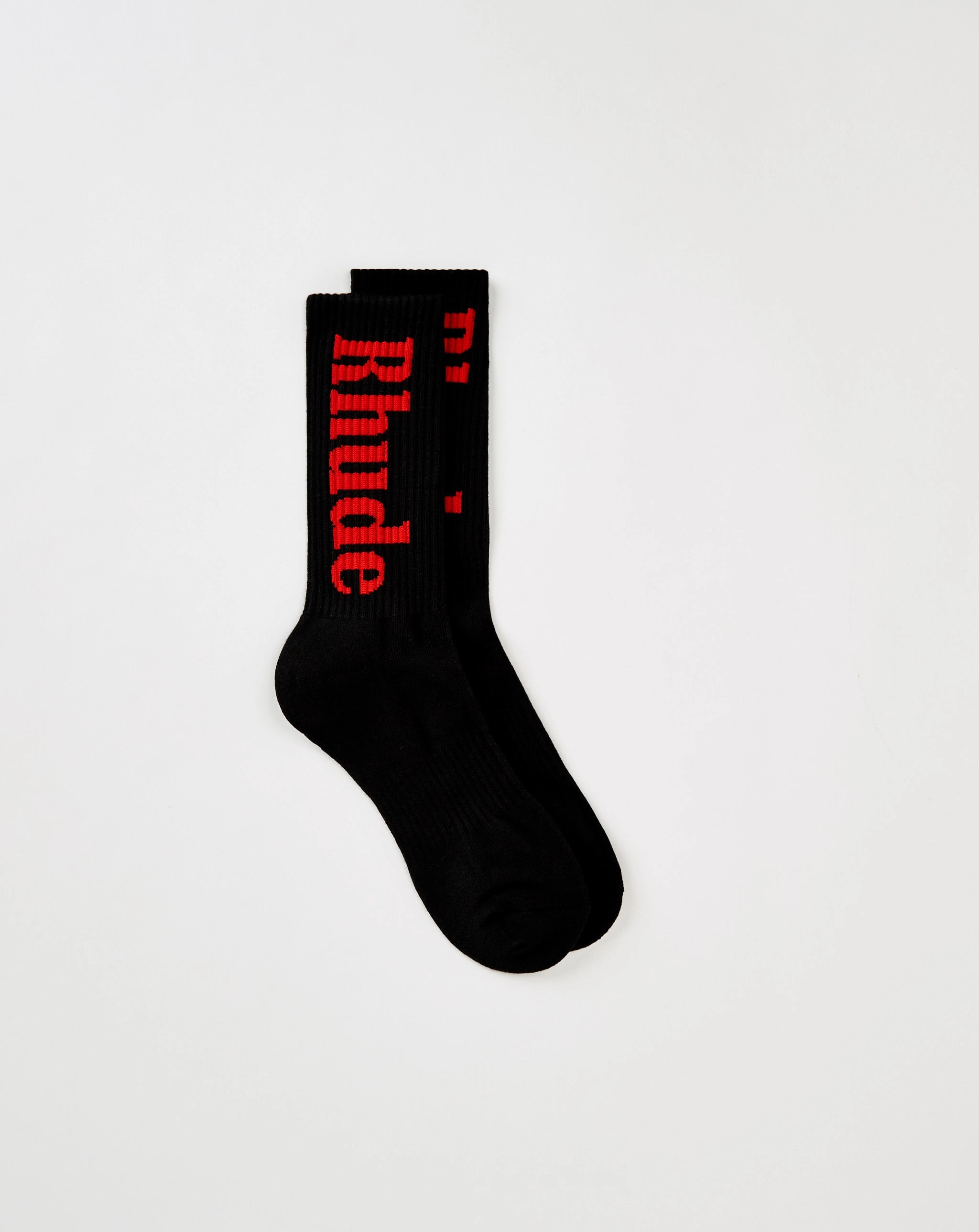 Rhude Script Socks