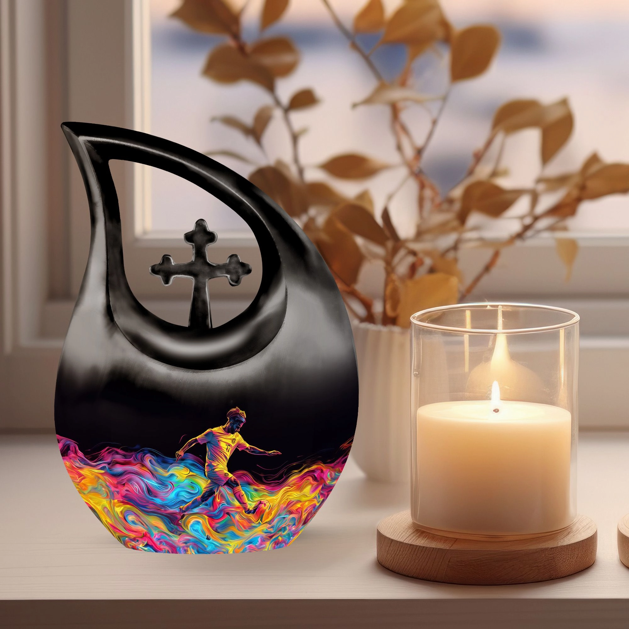 Soccer Urn: Honoring Love for the Game in Remembrance