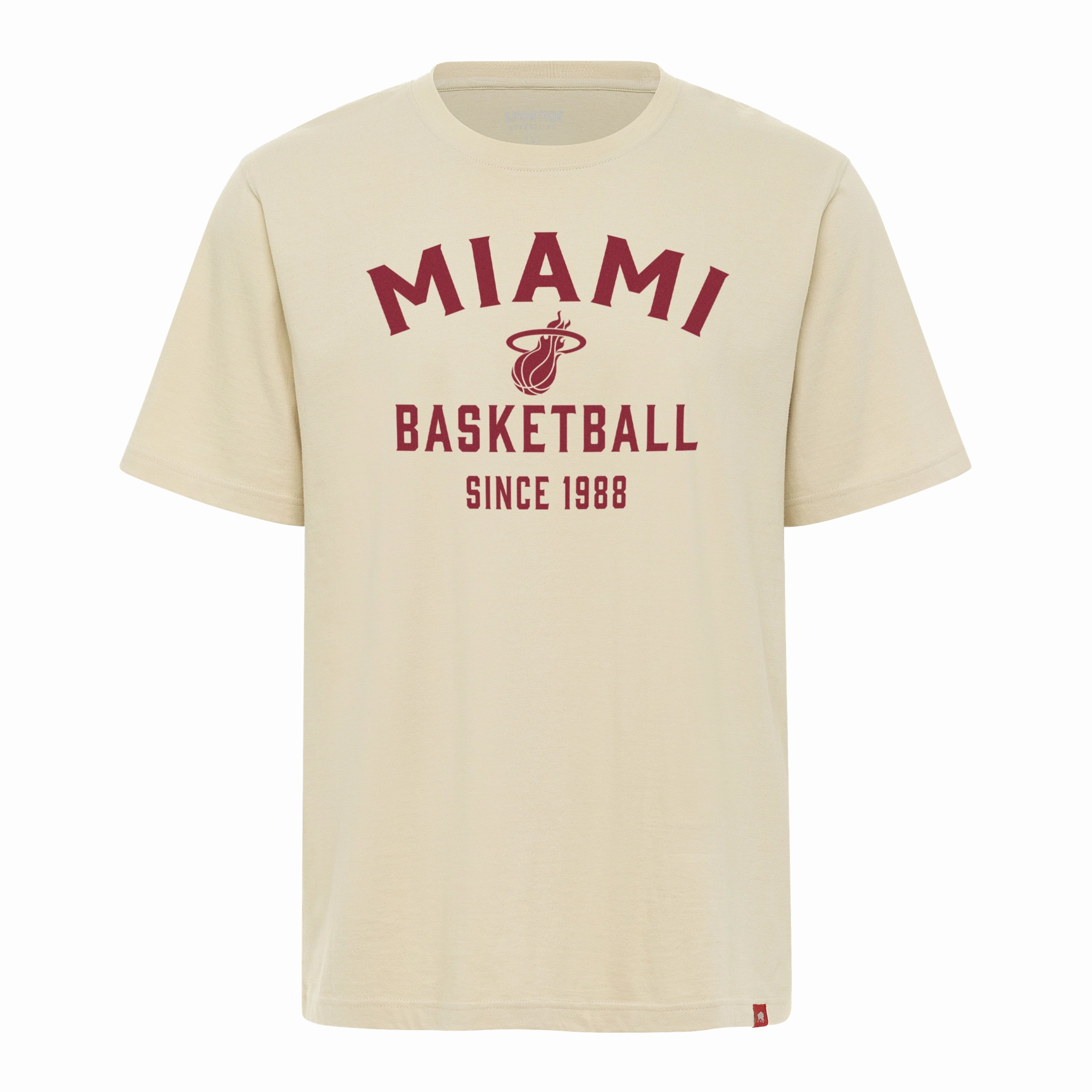 Sportiqe Miami HEAT Basketball Tee