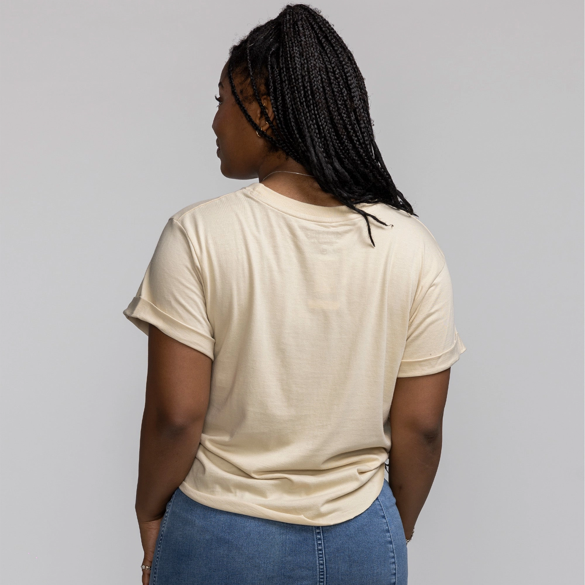 Sportiqe Miami HEAT Beige Women's Tee