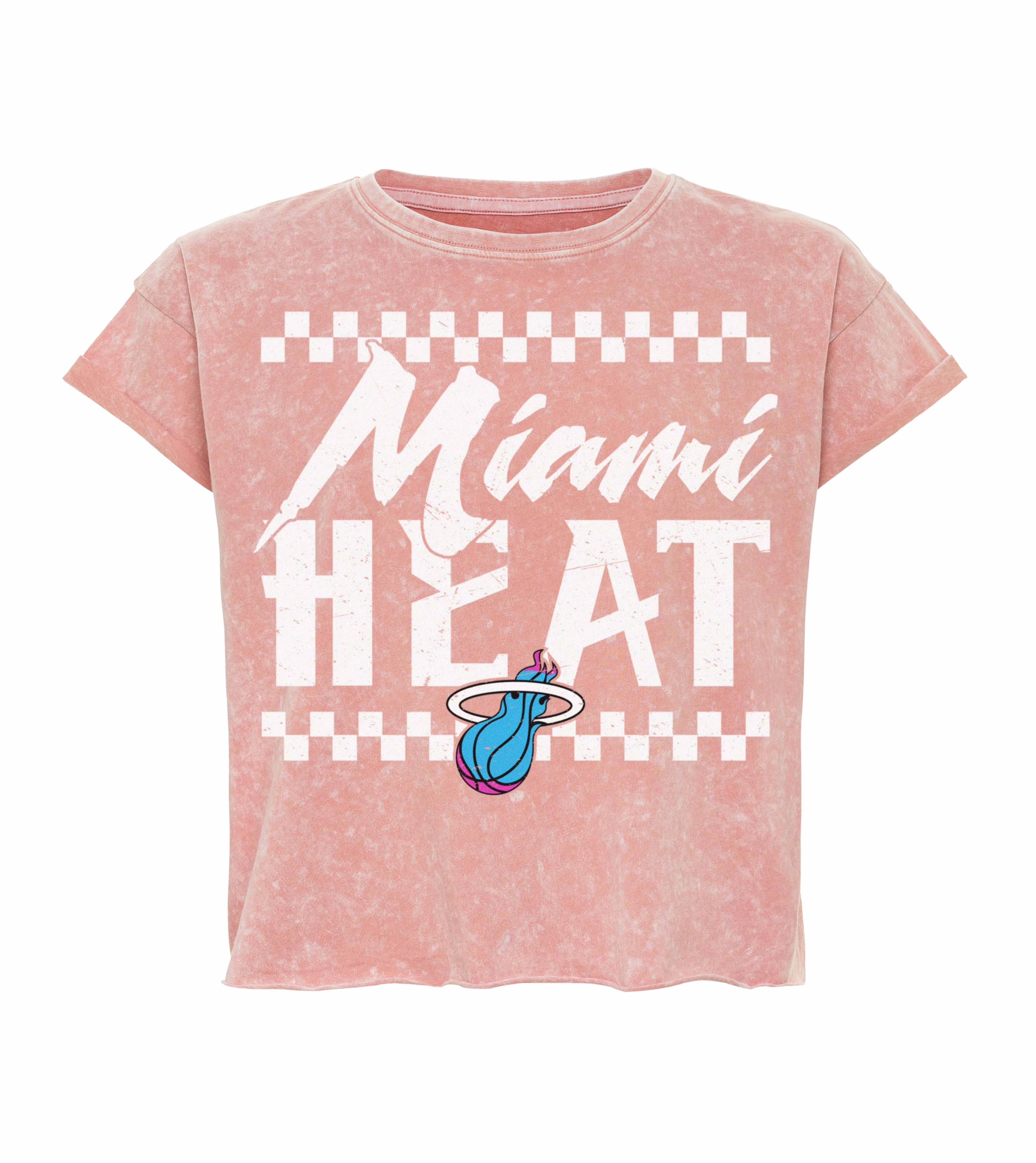 Sportiqe Miami HEAT Original Vice Coral Women's Tee