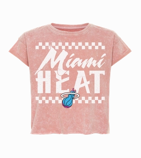 Sportiqe Miami HEAT Original Vice Coral Women's Tee