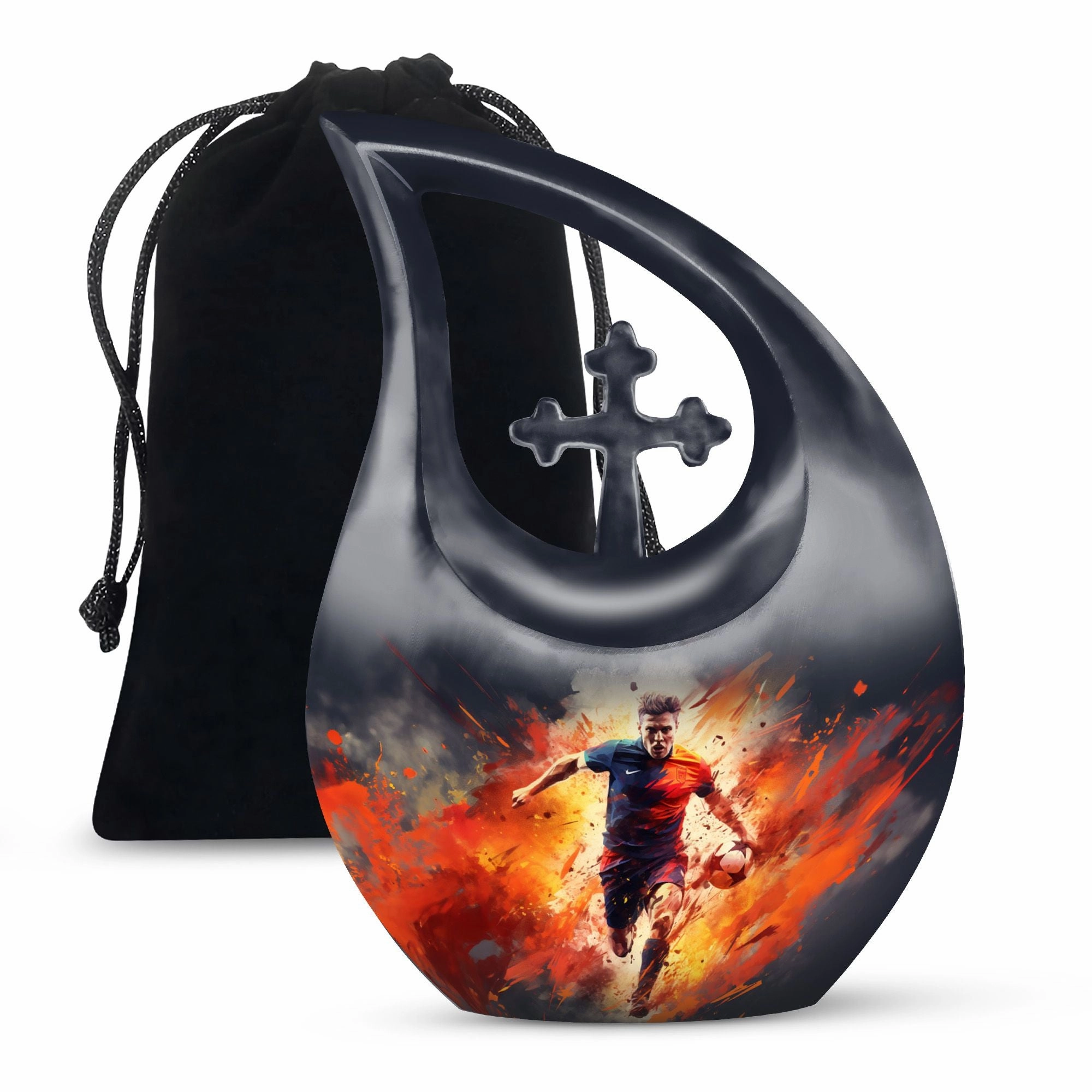 Sports-Theme Memorial Urn, Companion Shared Urn