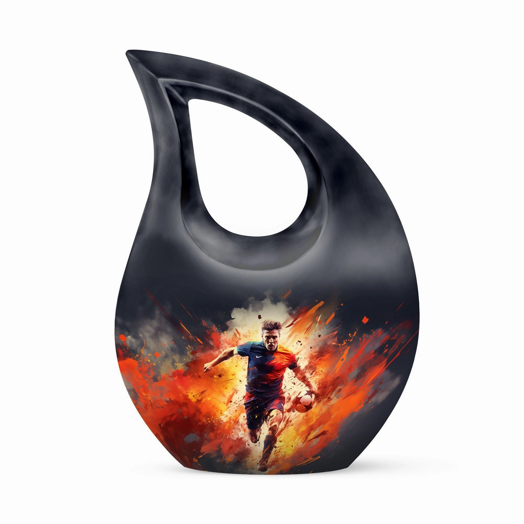 Sports-Theme Memorial Urn, Companion Shared Urn