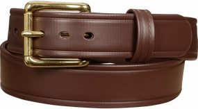 The Hercules Belt™ -  Brown Max Thick With Brass Buckle 1.50" (H505BR)
