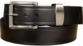 The Hercules Belt™ - Black Max Thick With Stainless Elongated Buckle And Keeper 1.50" (H510BK)
