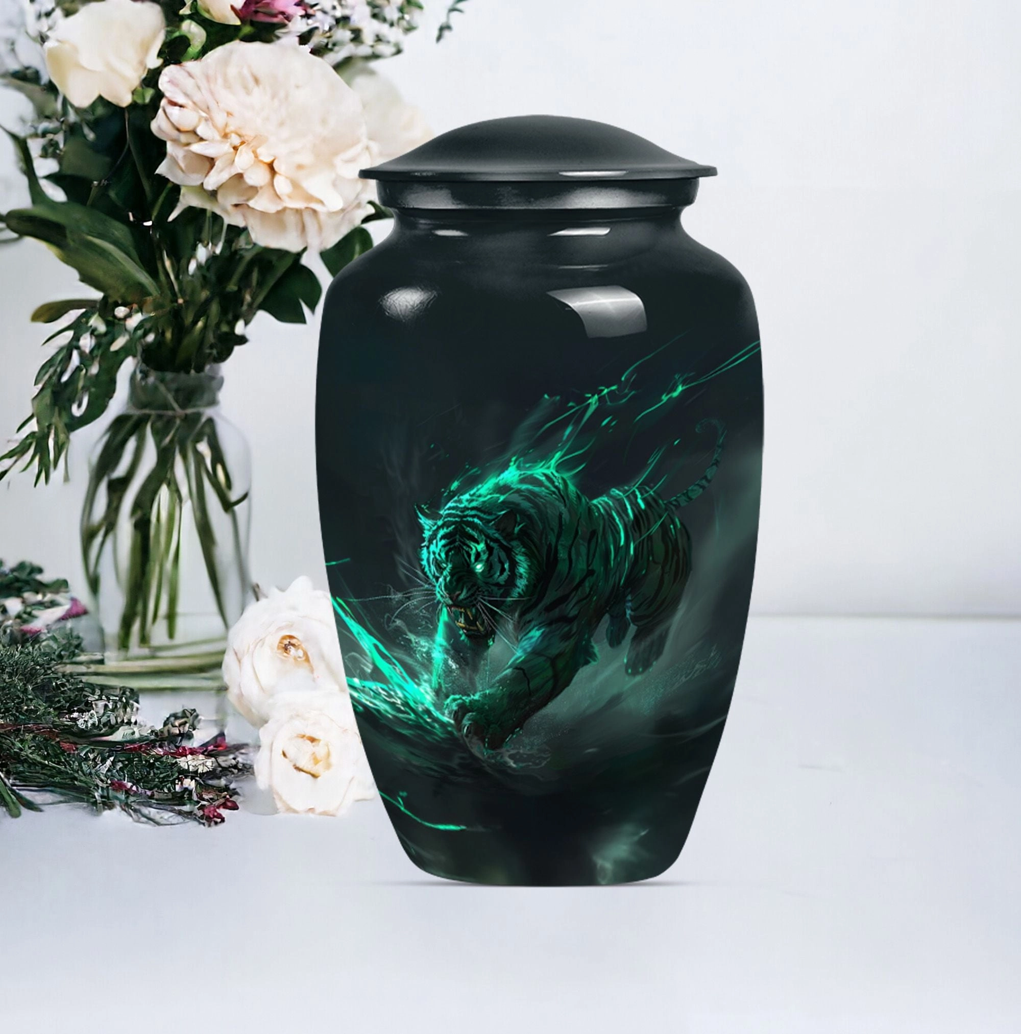 Tiger Urn: A Touching Memorial Urn for Mother's Cremation Ashes