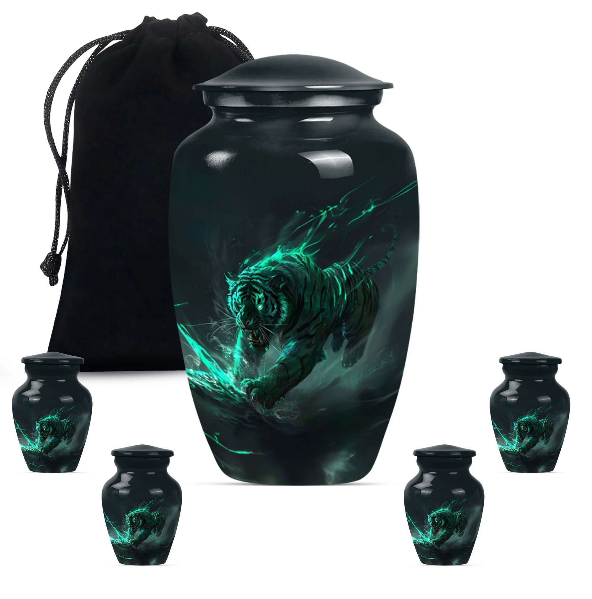 Tiger Urn: A Touching Memorial Urn for Mother's Cremation Ashes