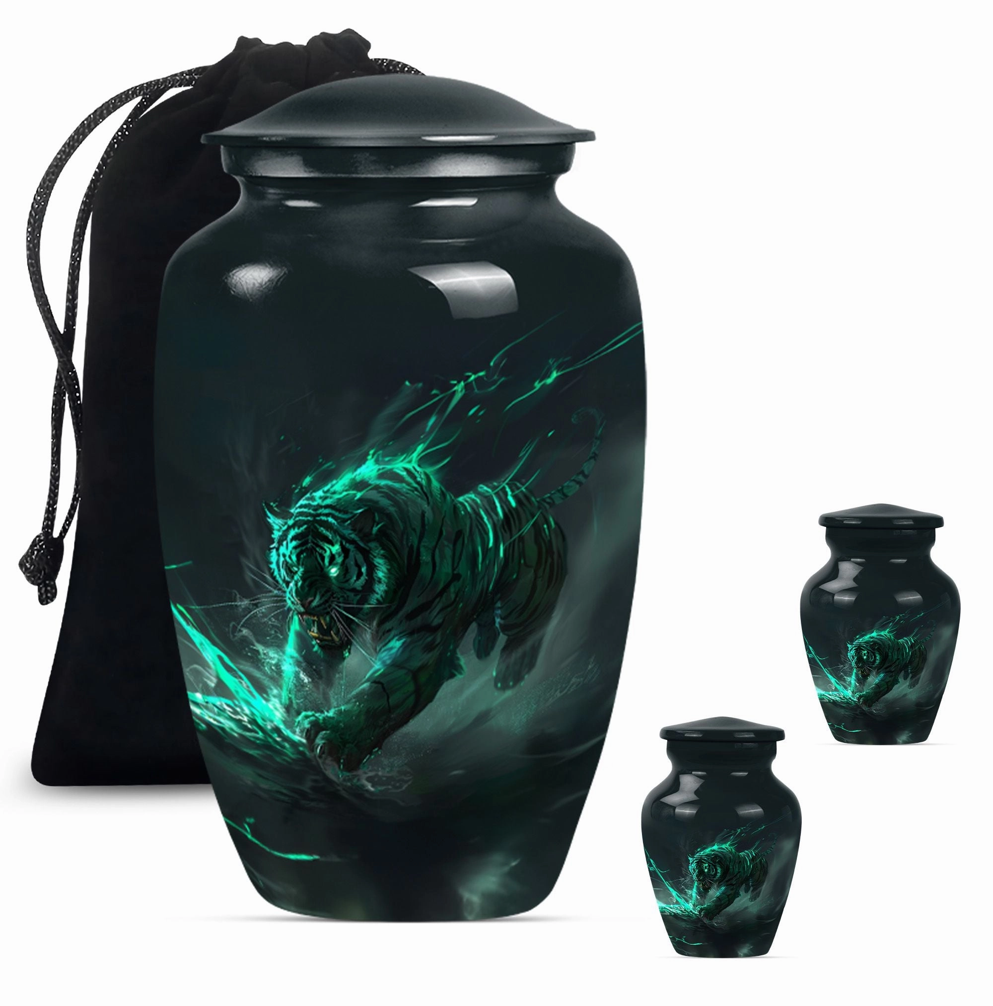 Tiger Urn: A Touching Memorial Urn for Mother's Cremation Ashes