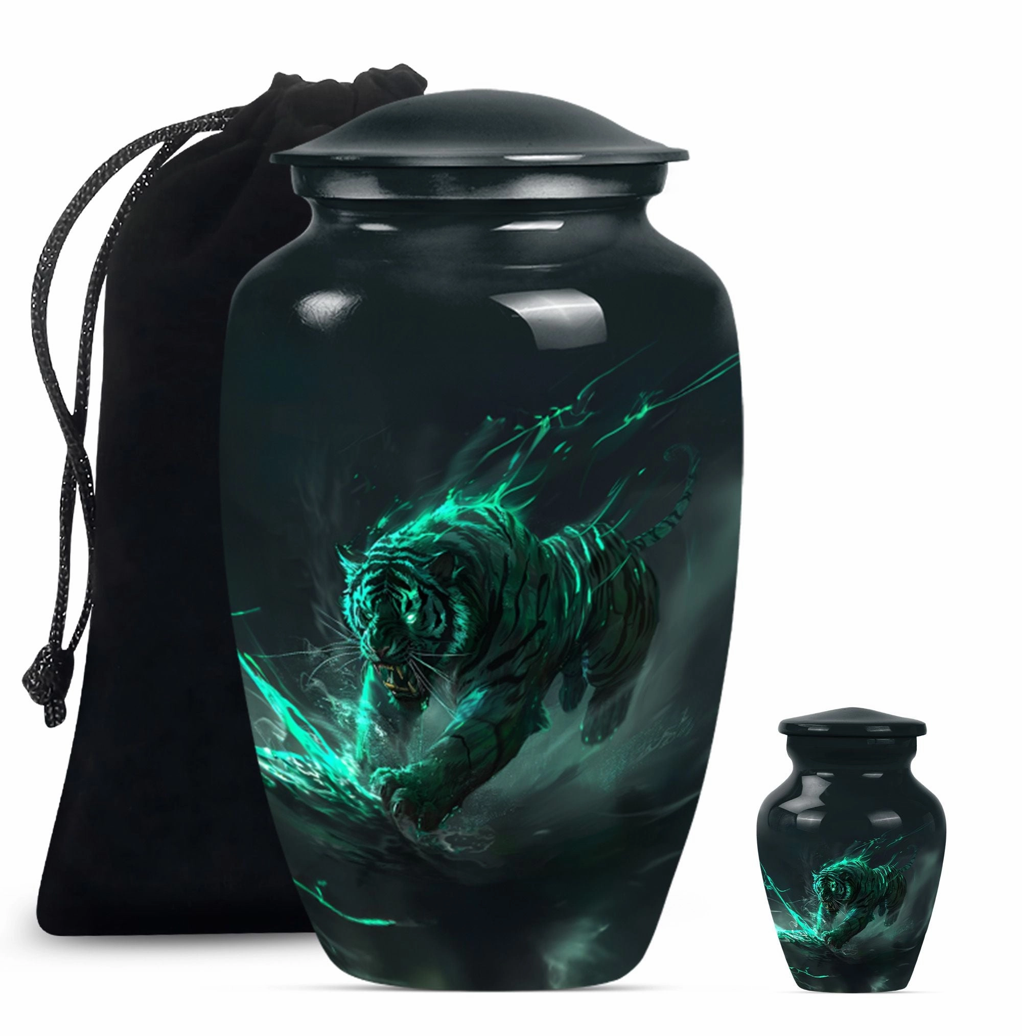 Tiger Urn: A Touching Memorial Urn for Mother's Cremation Ashes