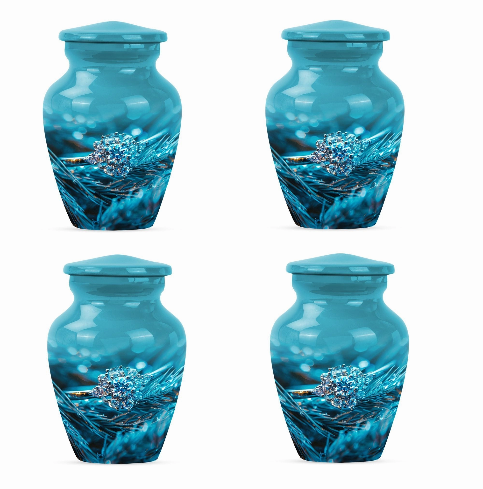 Timeless Hearts Ring Cremation Urn: Loving Memories in a Keepsake