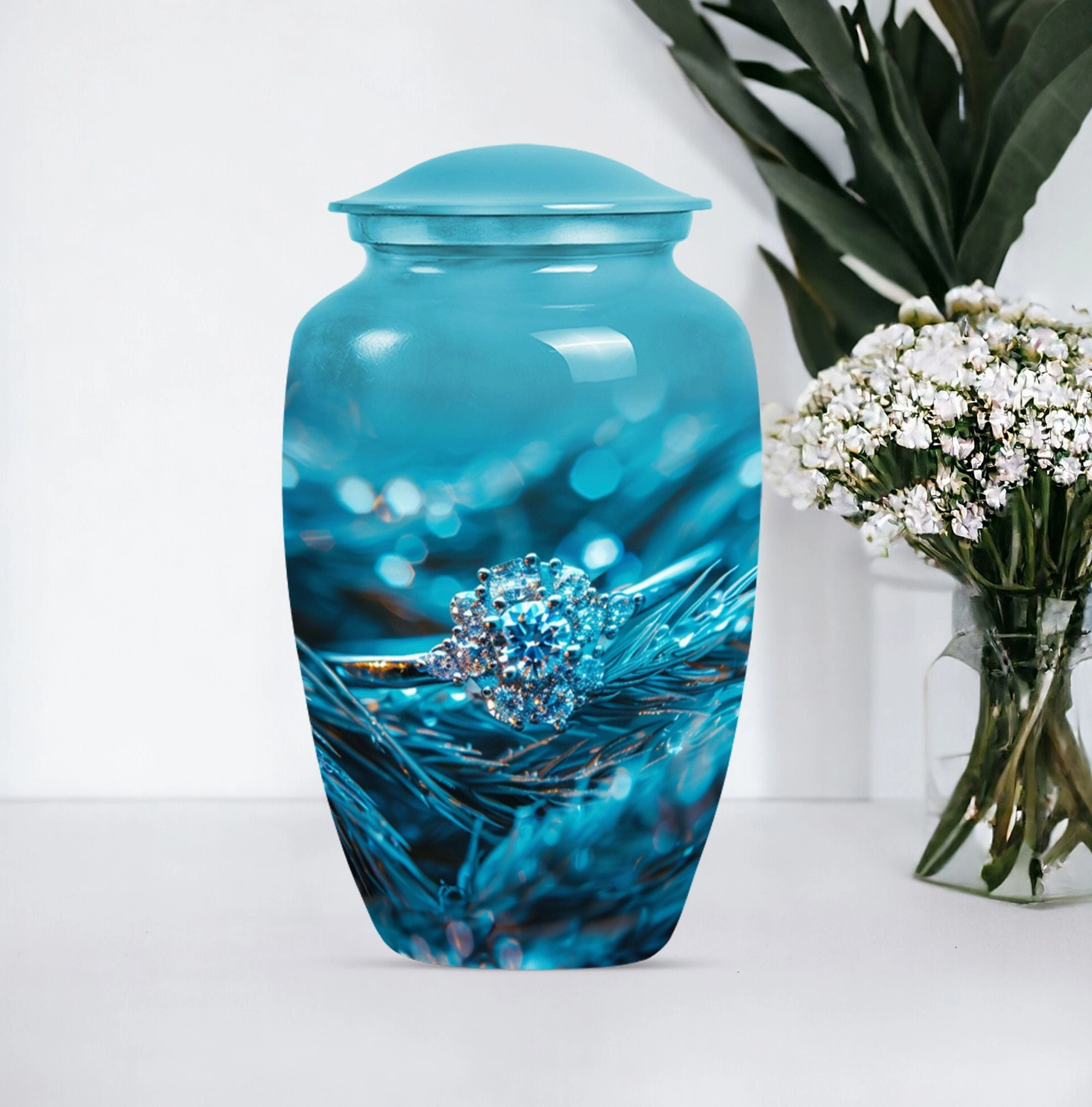 Timeless Hearts Ring Cremation Urn: Loving Memories in a Keepsake