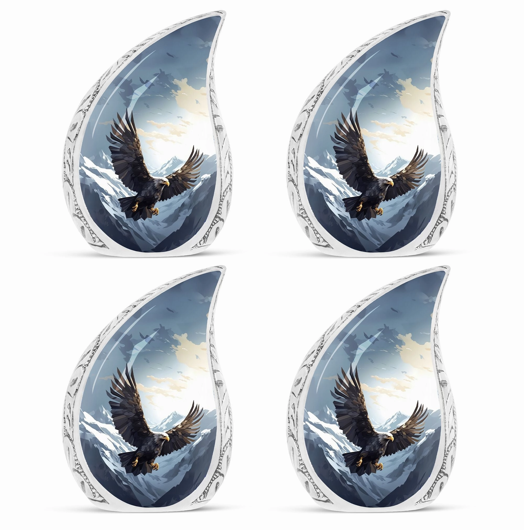 Timeless Remembrance - Flying Eagle Cremation Urn for Eternal Rest