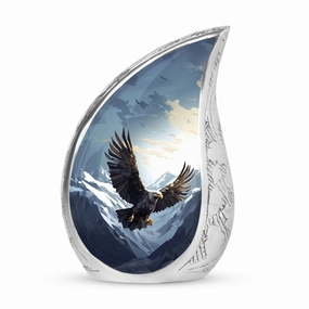 Timeless Remembrance - Flying Eagle Cremation Urn for Eternal Rest