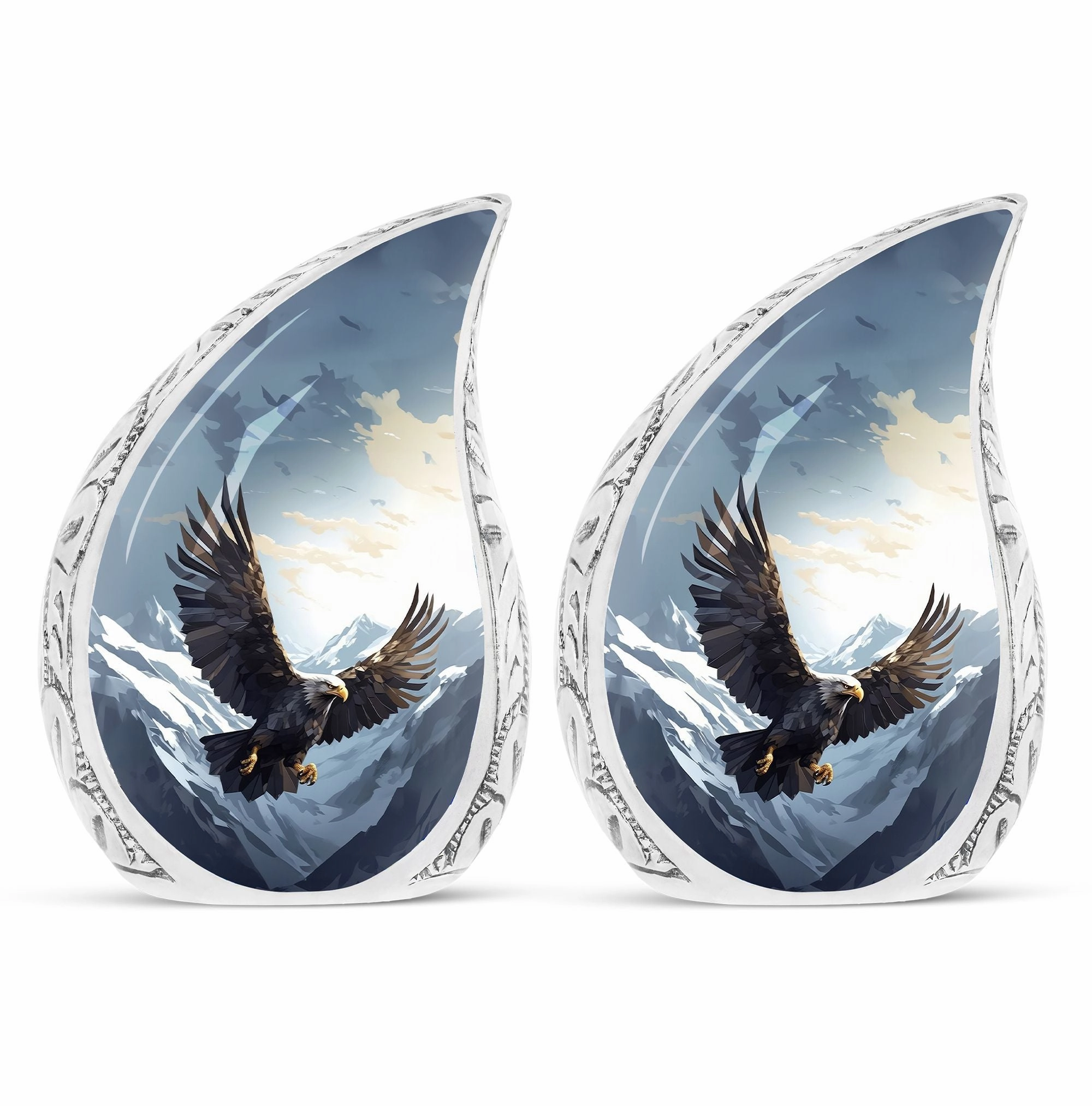 Timeless Remembrance - Flying Eagle Cremation Urn for Eternal Rest