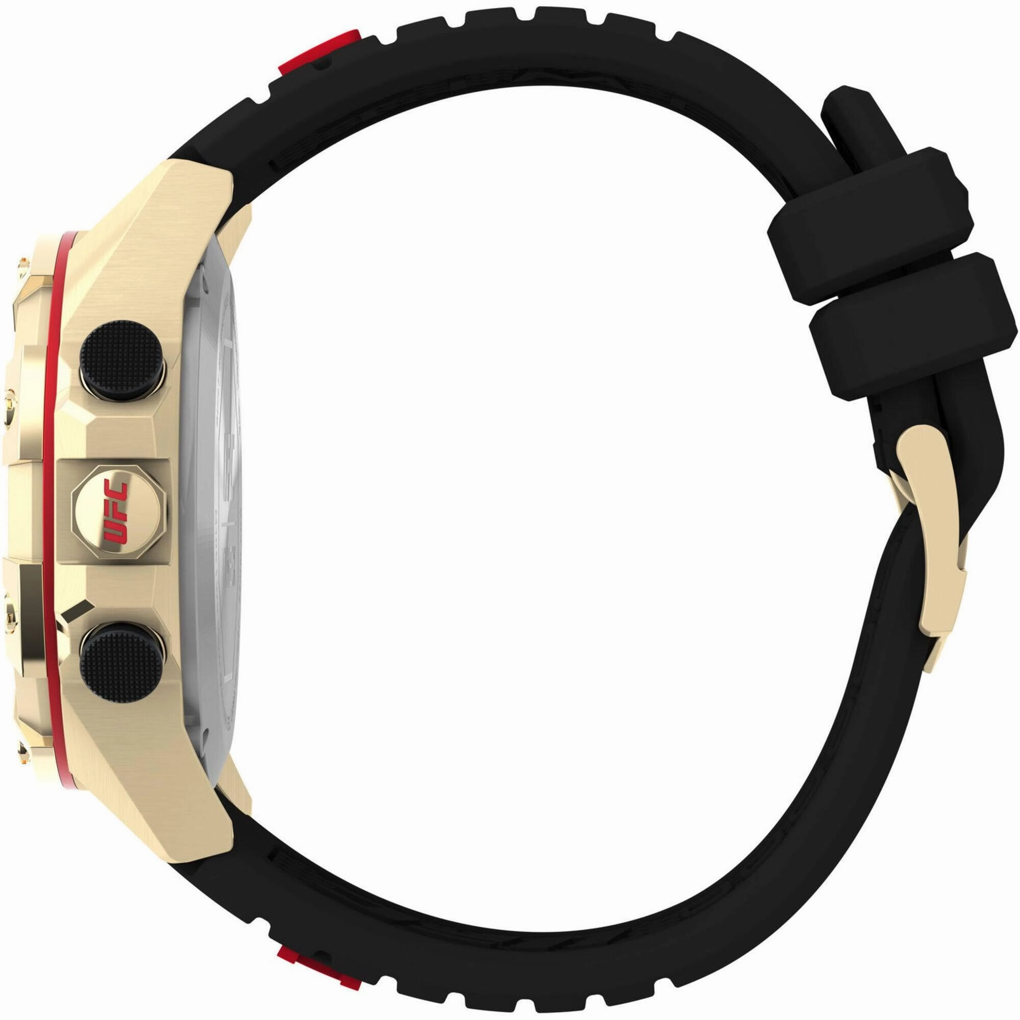 Timex Men's Watch - UFC Kick Chronograph Digital Dial Black Resin Strap | TW2V86600