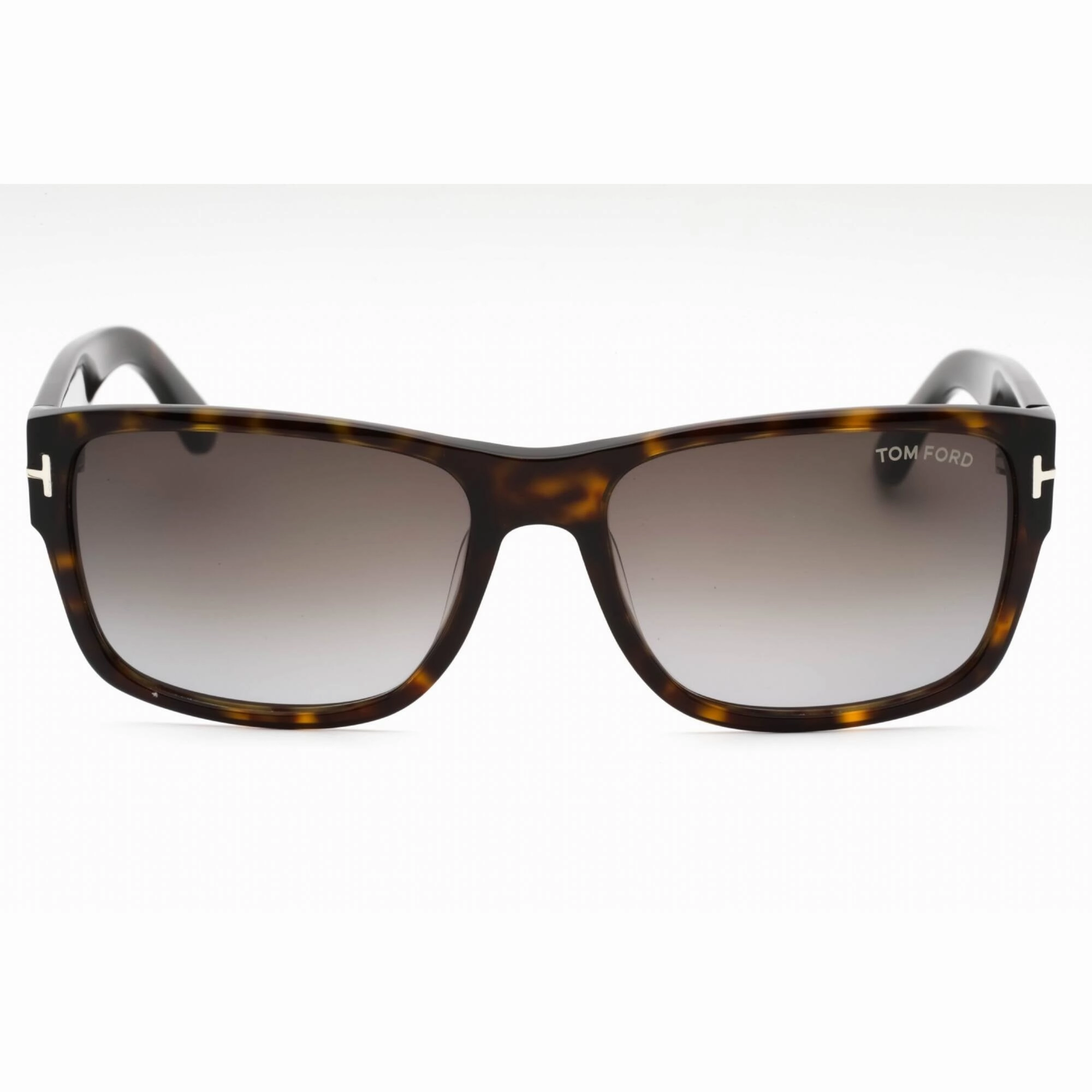 Tom Ford Men's Sunglasses - Dark Havana Plastic Frame Gradient Smoke Lens | FT0445 52B