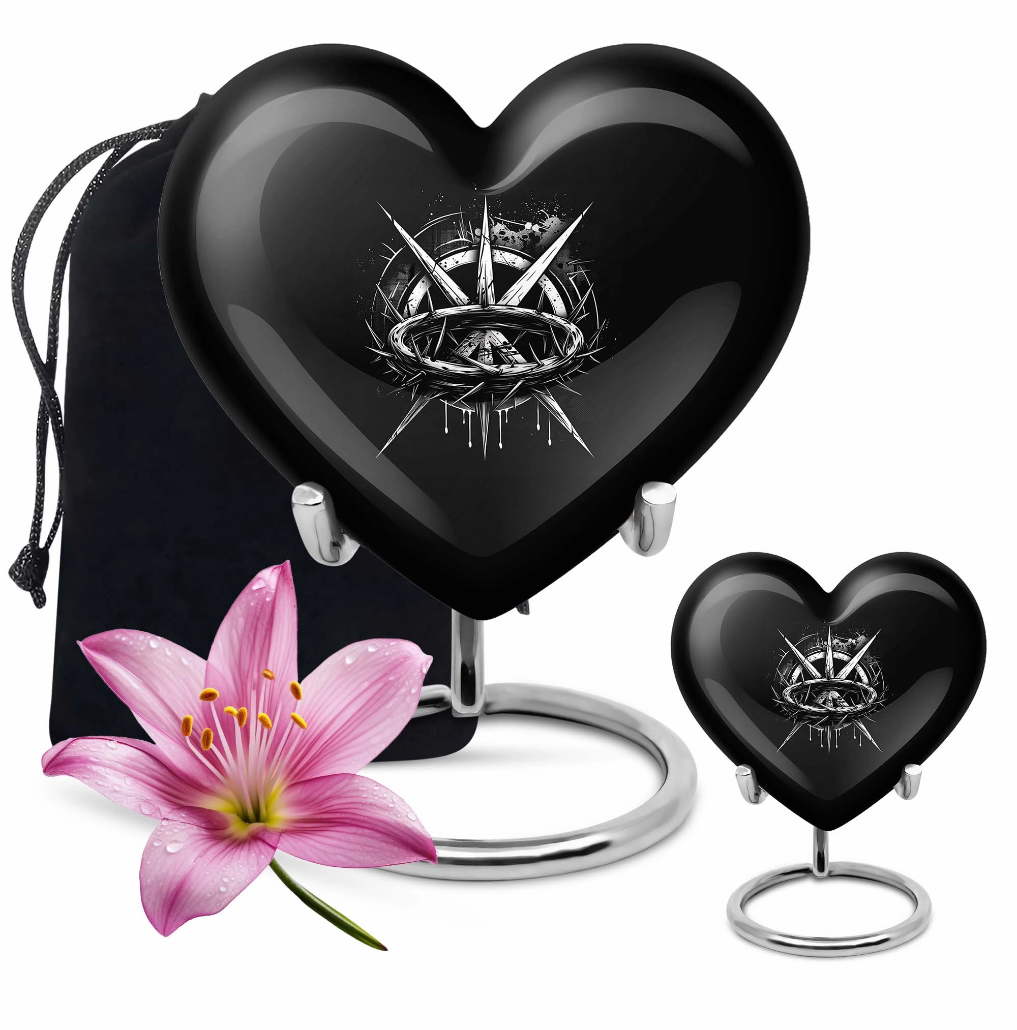 Treasured Devotion Catholic Ash Holder